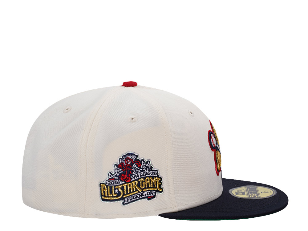 New Era Eugene Emeralds PK Park Chrome Two Tone Edition 59Fifty Fitted Gorra