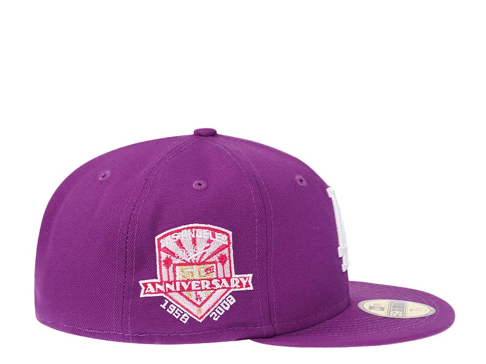 New Era Los Angeles Dodgers 50 Anniversary 1958-2008 59Fifty Fitted Gorra
