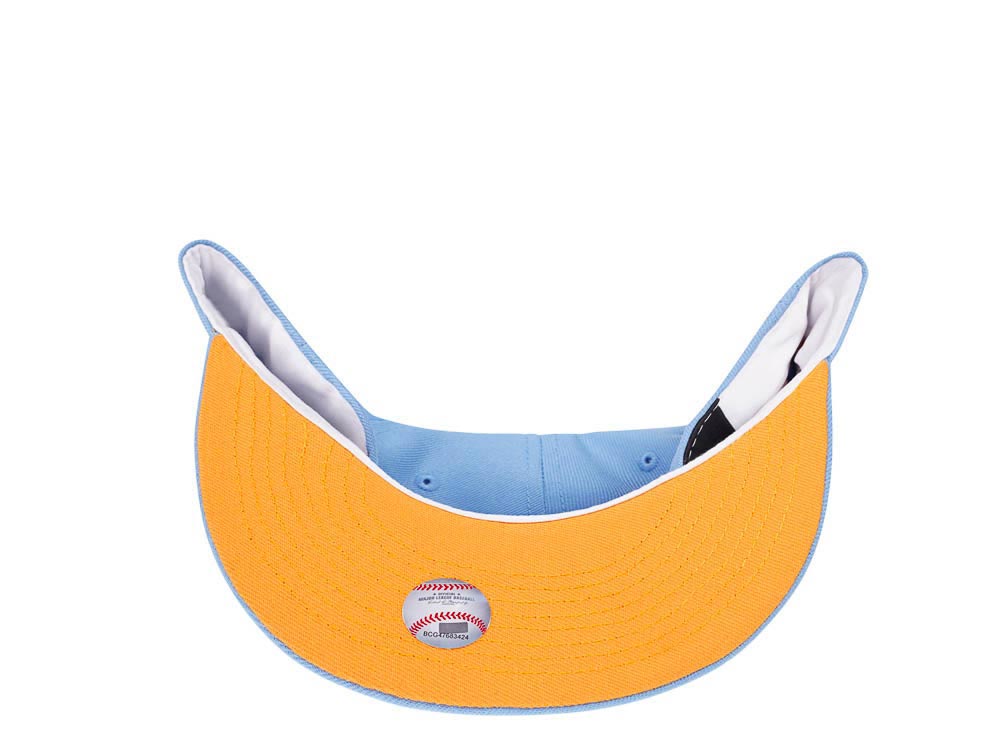 New Era Baltimore Orioles 25th Anniversary Cool Mango Edition 59Fifty Fitted Gorra