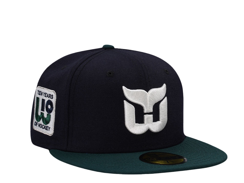 New Era Hartford Whalers 10th Anniversary Two Tone Edition 59Fifty Fitted Gorra