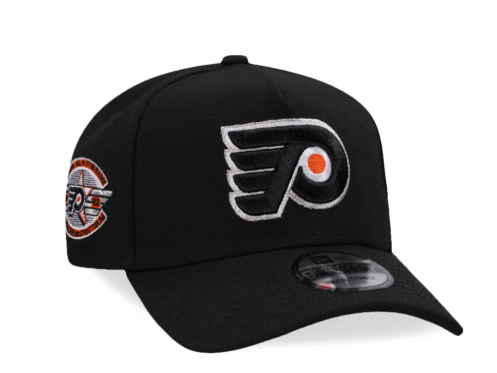 New Era Philadelphia Flyers All Star Game 1992 Black Prime Edition 9Forty A Frame Snapback Gorra