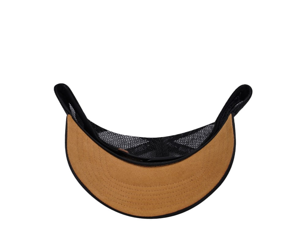 Djinns Lazy Sunday Classic Black Trucker Snapback Gorra