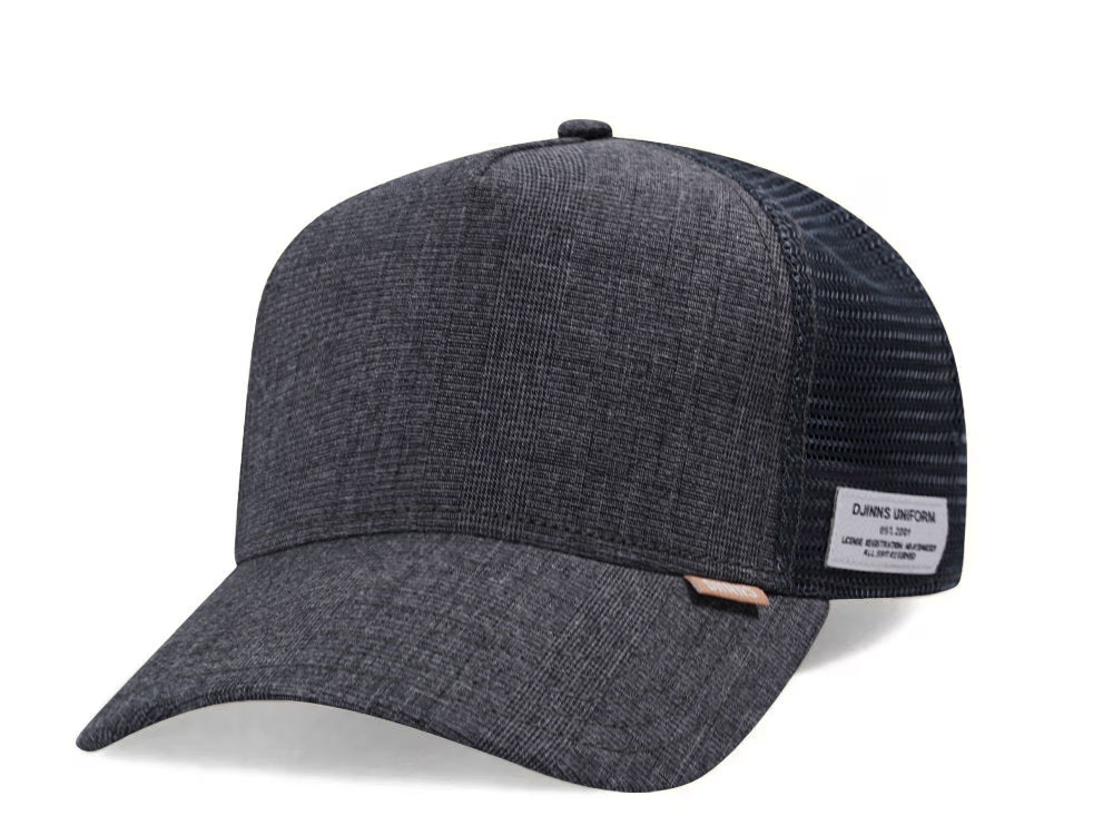 Djinns HFT Glencheck Grey Trucker Snapback Gorra