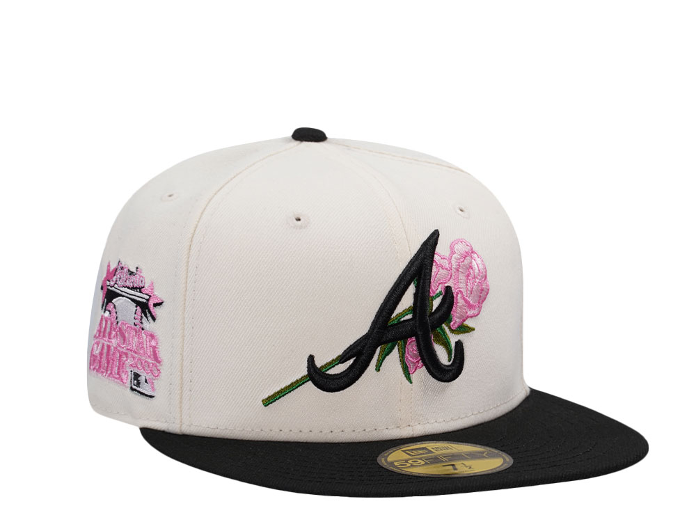 New Era Atlanta Braves All Star Game 2000 Chrome Rose Two Tone Edition 59Fifty Fitted Gorra