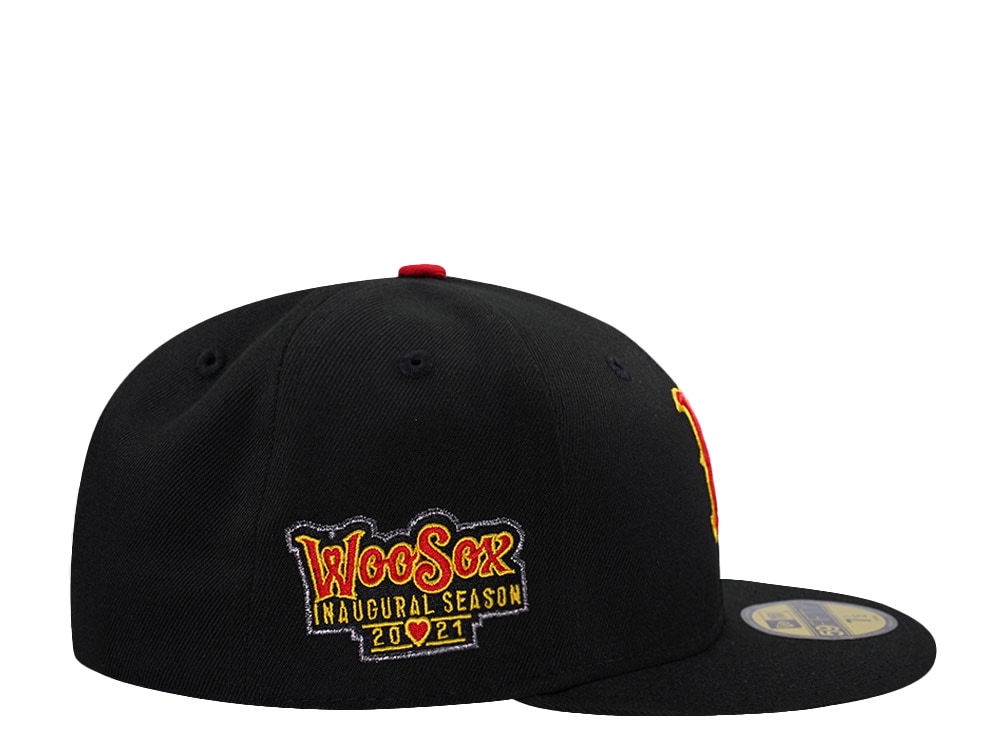 New Era Worcester Red Sox Inaugural Season 2021 Horror Edition 59Fifty Fitted Gorra