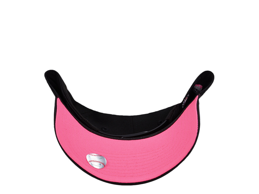 New Era Toronto Blue Jays American League Champions Pink Glow Black Prime Edition 9Forty A Frame Snapback Gorra