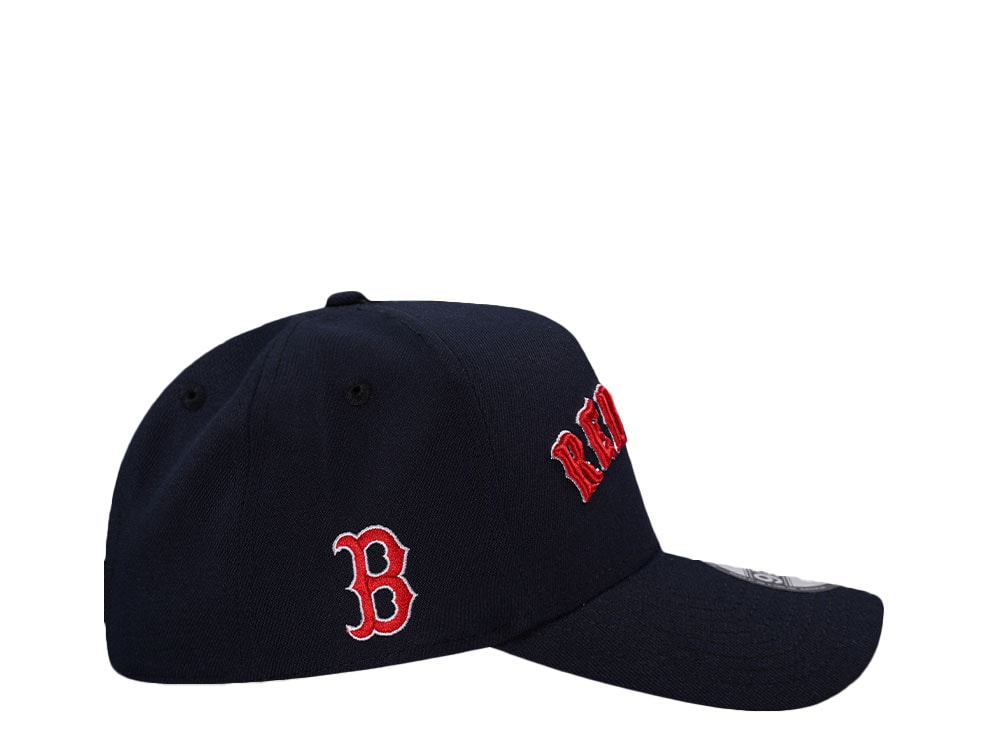 New Era Boston Red Sox Navy Classic Edition 9Forty A Frame Snapback Gorra