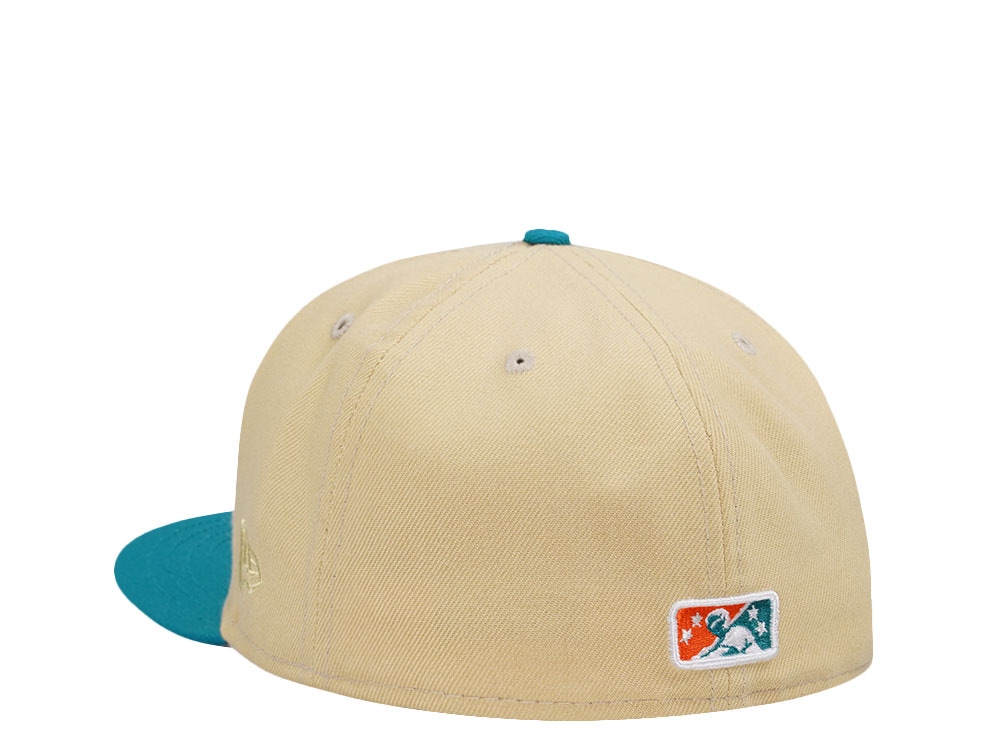 New Era Salt Lake Gulls Vegas Gold Two Tone Prime Edition 59Fifty Fitted Gorra