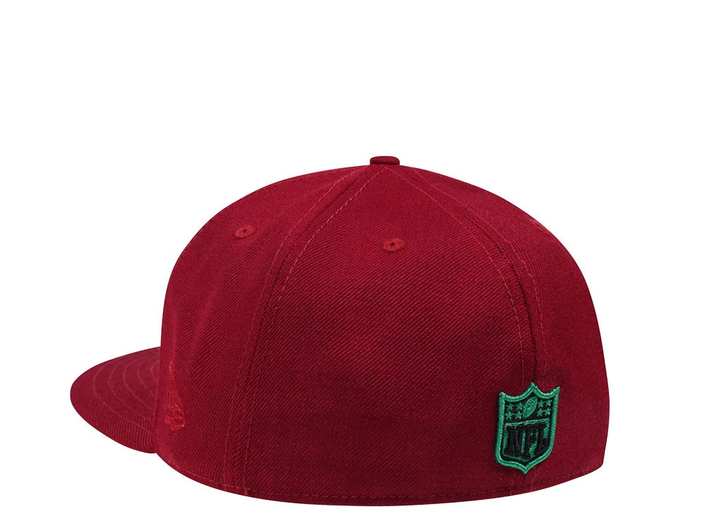 New Era Philadelphia Eagles Red Throwback Edition 59Fifty Fitted Gorra