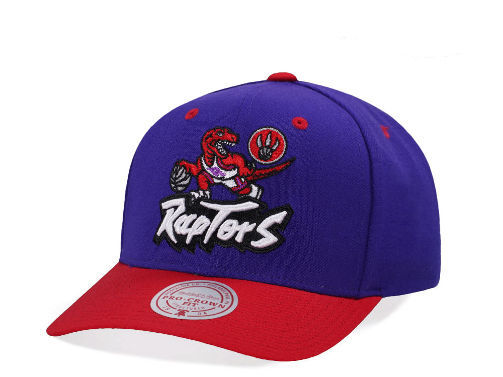 Mitchell & Ness Toronto Raptors Two Tone Pro Crown Fit Snapback Gorra