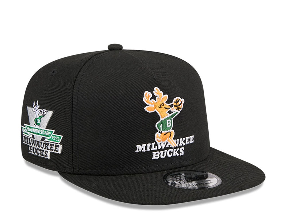 New Era Milwaukee Bucks 25th Anniversary HWC Edition 9Fifty A Frame Snapback Gorra