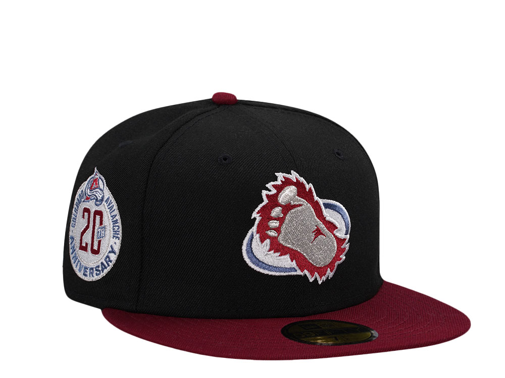 New Era Colorado Avalanche 20th Anniversary Two Tone Throwback Edition 59Fifty Fitted Gorra