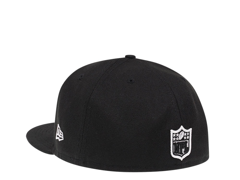 New Era Las Vegas Raiders Citruspop Patch Super Bowl XVIII 59fifty Fitted Gorra