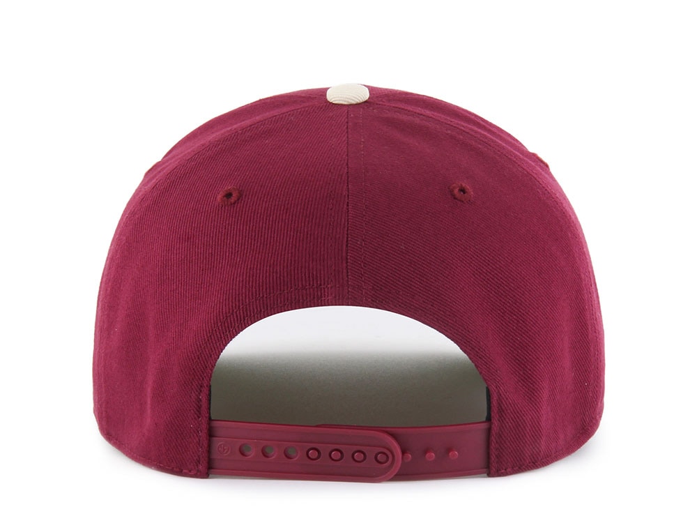 47 Brand Philadelphia Phillies Cooperstown Golden Age Cardinal Red Hitch Snapback Gorra