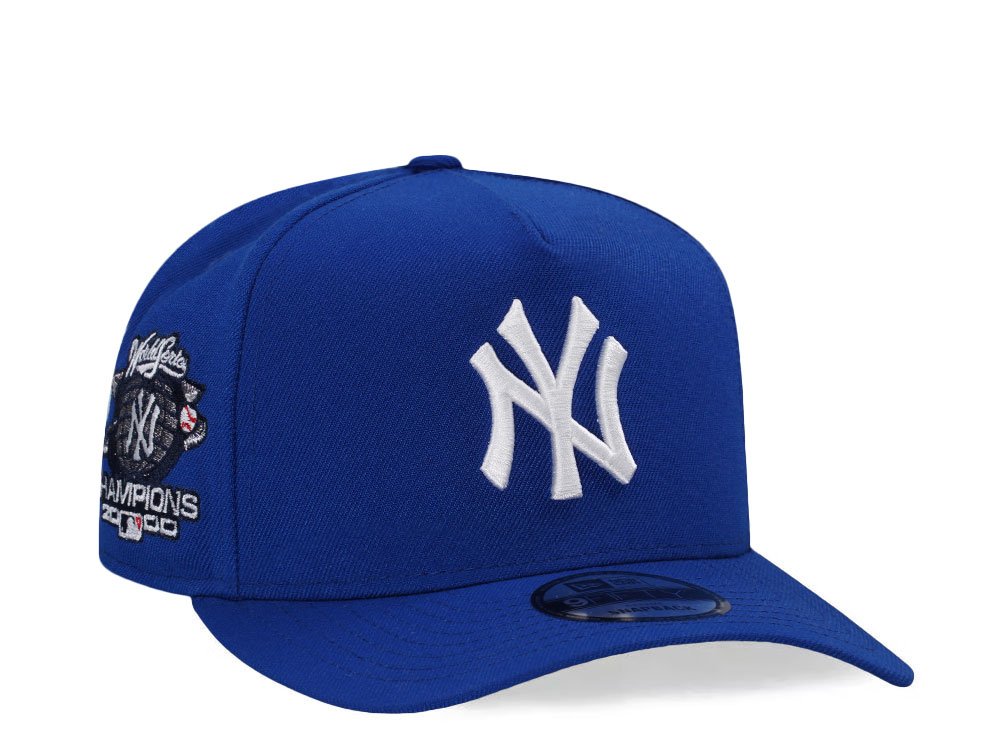 New Era New York Yankees World Series Champions 2000 Blue Prime Edition 9Fifty A Frame Snapback Gorra