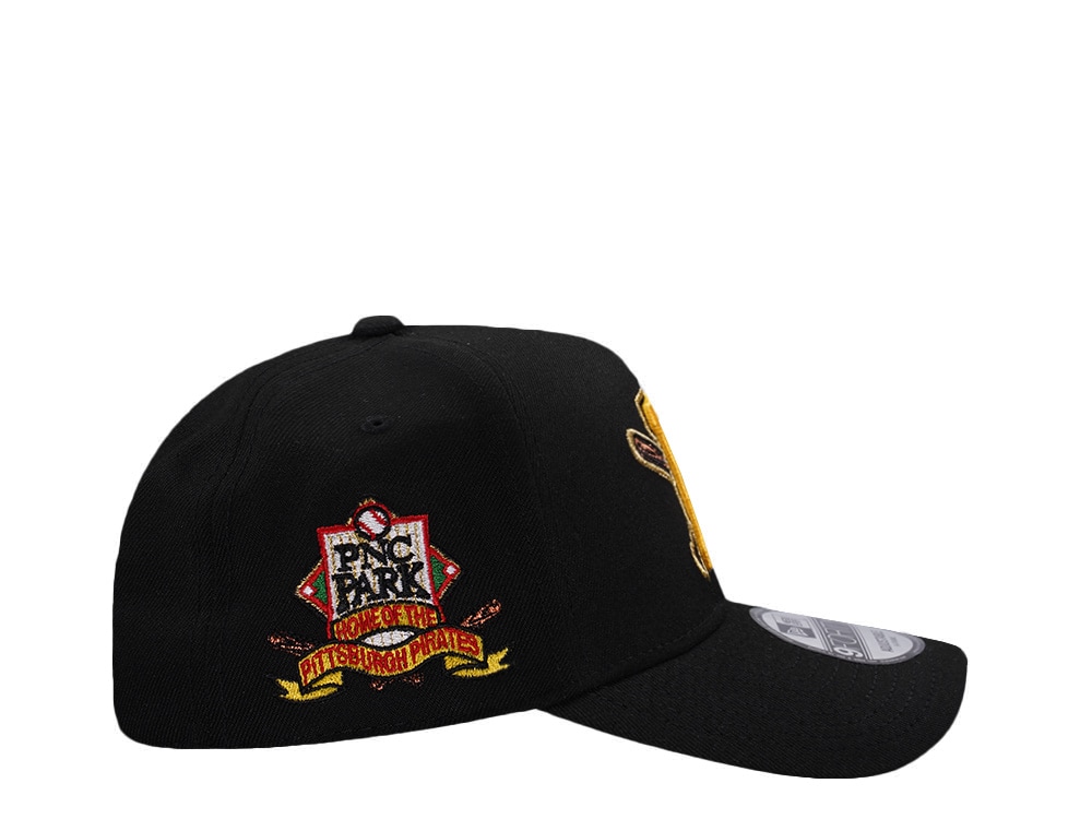 New Era Pittsburgh Pirates PNC Park Black Prime Edition 9Forty A Frame Snapback Gorra
