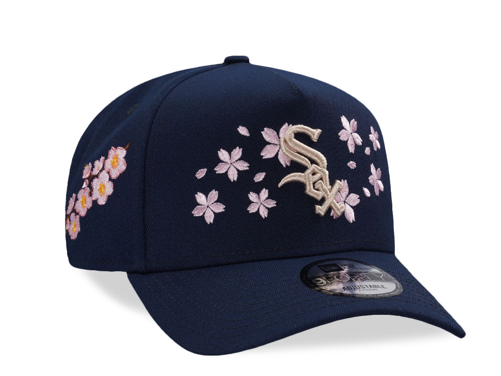 New Era Chicago White Sox Ocean Sakura Edition 9Forty A Frame Snapback Gorra