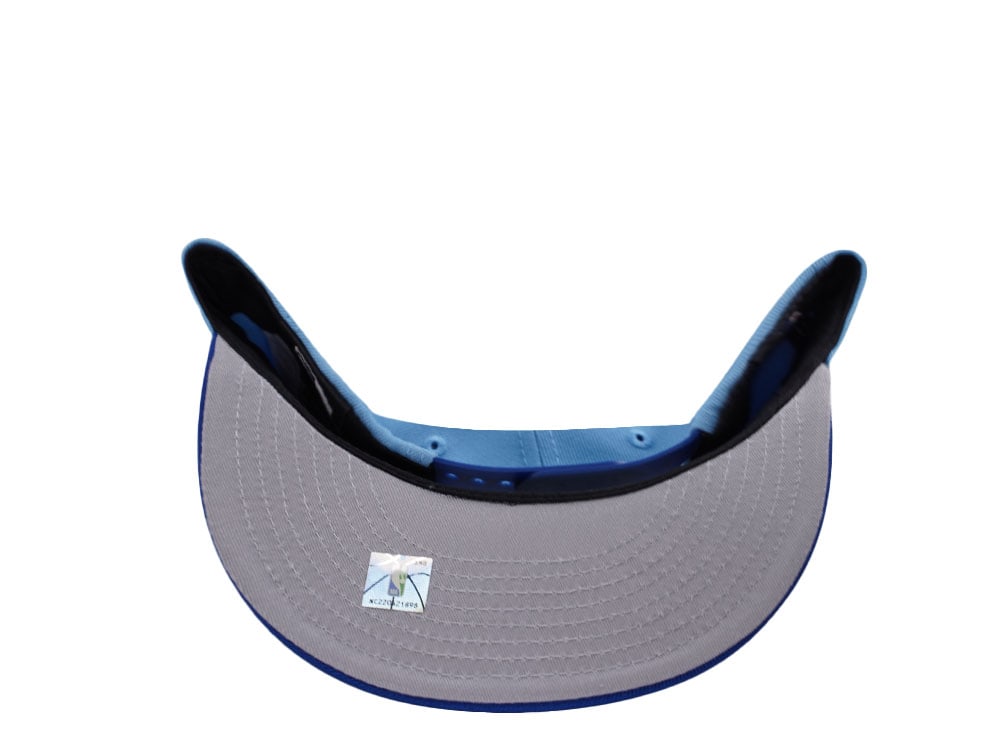 New Era Los Angeles Lakers 17x Champs Sky Blue Two Tone Edition 9Fifty Snapback Gorra