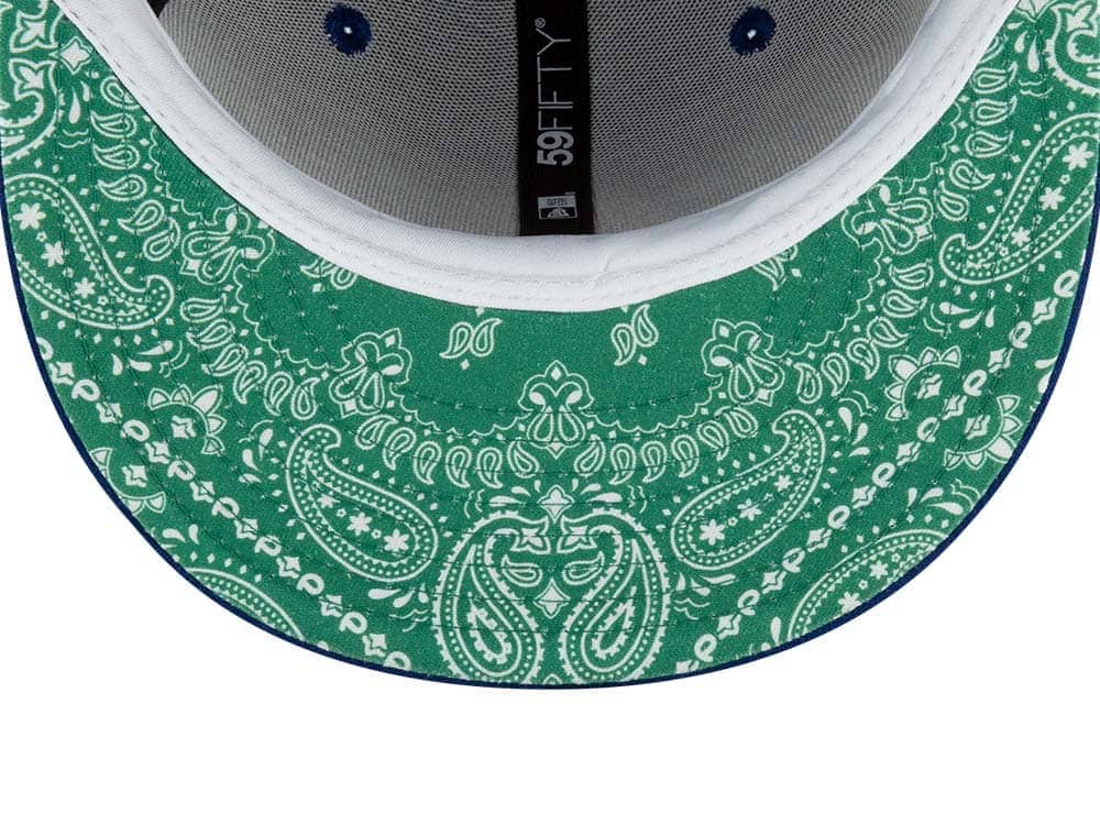 New Era Chicago Cubs World Series 2016 Green Paisley 59Fifty Fitted Gorra