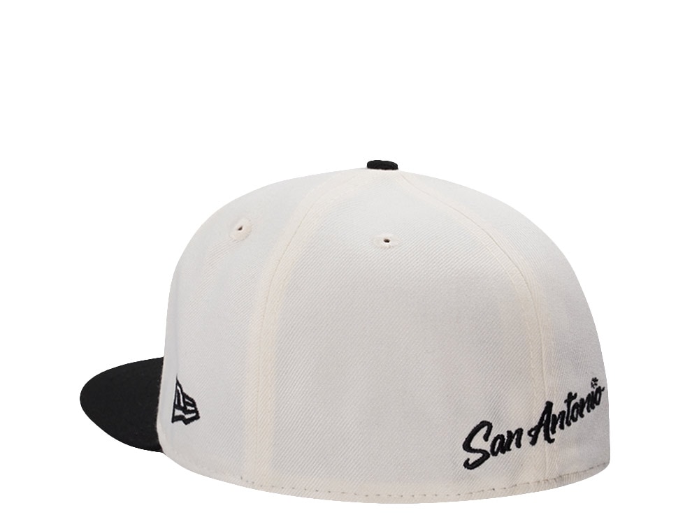 New Era San Antonio Spurs NBA on NBC Chrome Two Tone Edition 59Fifty Fitted Gorra