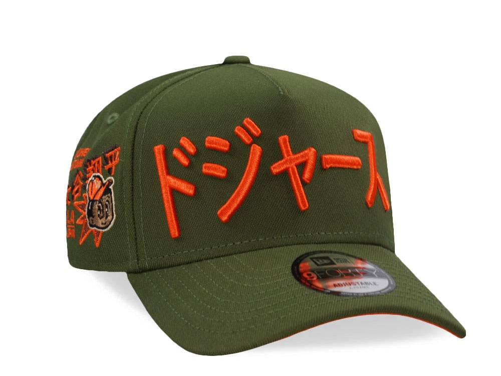 New Era Los Angeles Dodgers Shohei Ohtani Rifle Green Edition 9Forty A Frame Snapback Gorra
