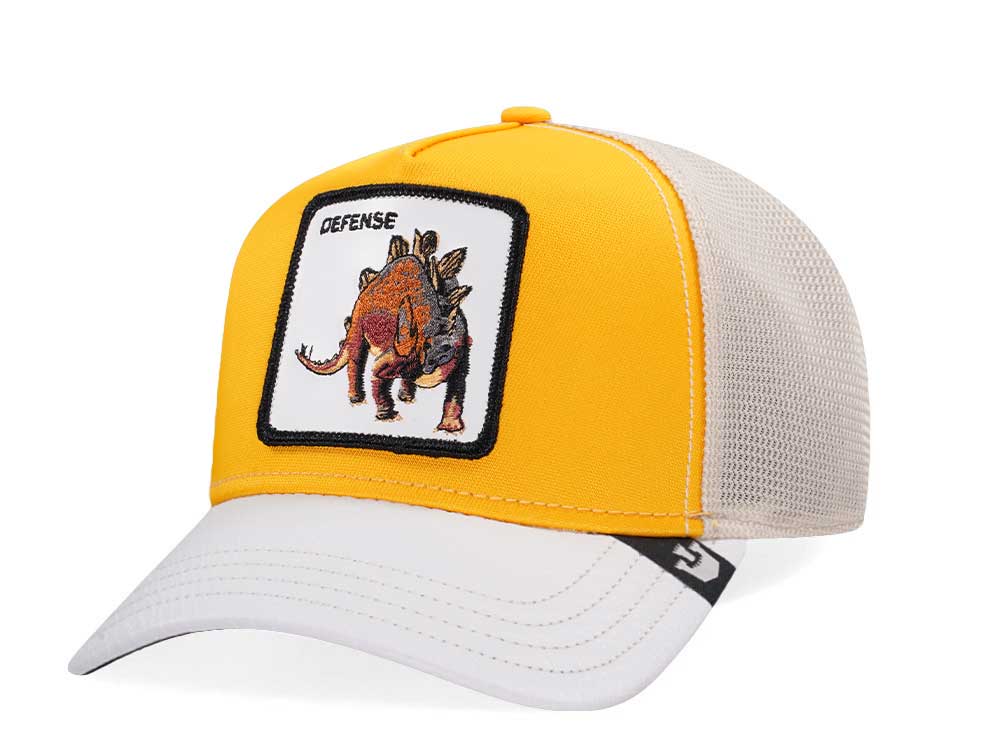 Goorin Bros Roofed Lizard Defense Yellow Trucker Snapback Gorra