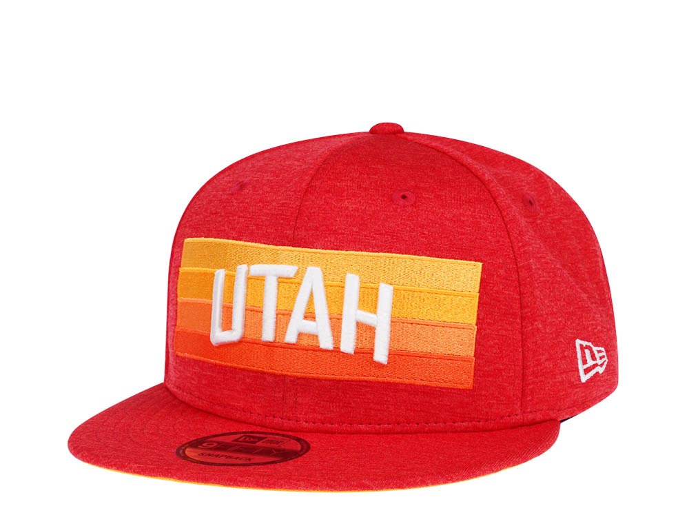 New Era Utah Jazz Athletic Red Edition 9Fifty Snapback Gorra