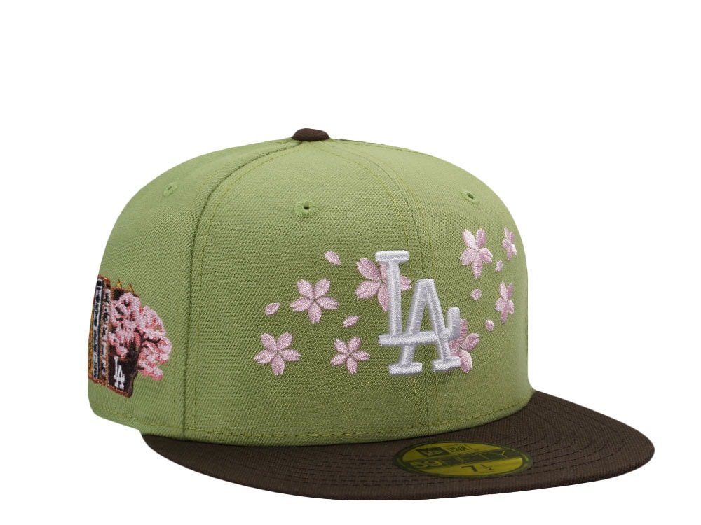 New Era Los Angeles Dodgers Tokyo Series 2025 Matcha Two Tone Edition 59Fifty Fitted Gorra
