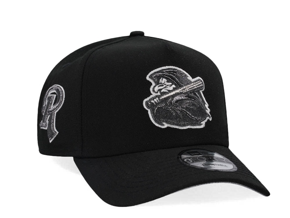 New Era Rochester Red Wings Reaper Glow Metallic 9Forty A Frame Snapback Gorra