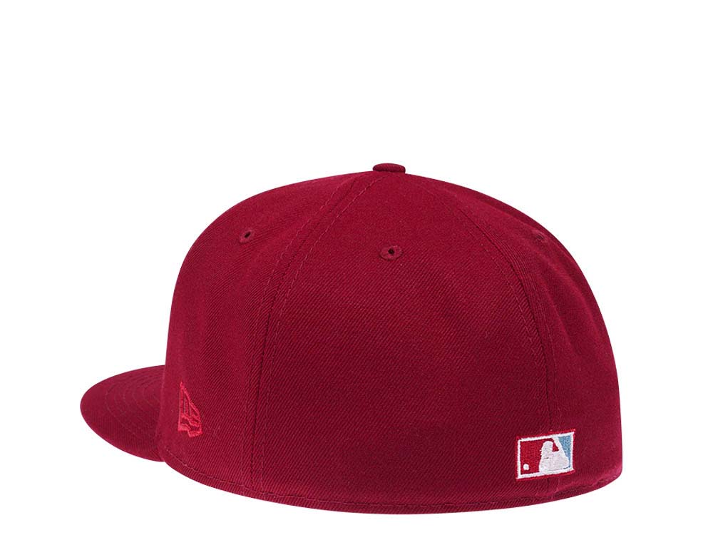 New Era Seattle Mariners 30th Anniversary Smooth Red Glow Edition 59Fifty Fitted Gorra