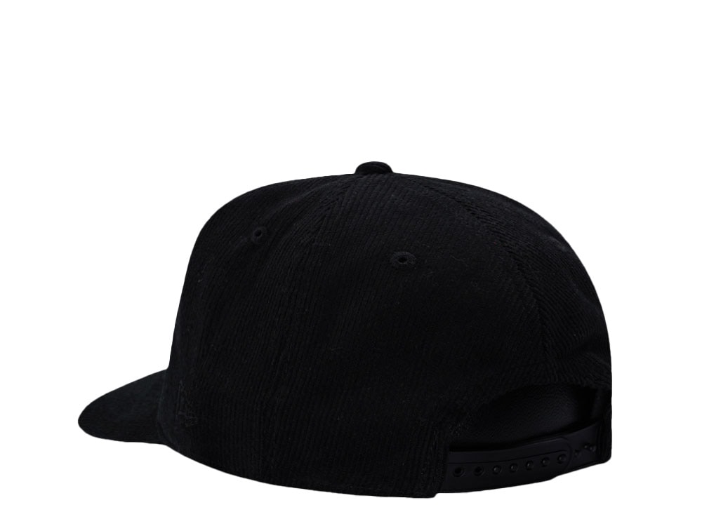 New Era Las Vegas Raiders Kickoff 1998 Black Corduroy Edition 19Twenty Snapback Gorra