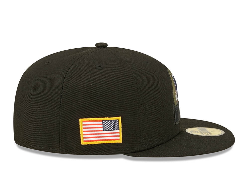 New Era Houston Texans Salute to Service 2022 Fitted 59Fifty Gorra