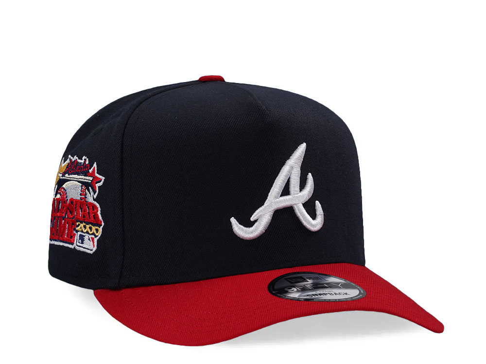 New Era Atlanta Braves All Star Game 2000 Two Tone Edition 9Fifty A Frame Snapback Gorra