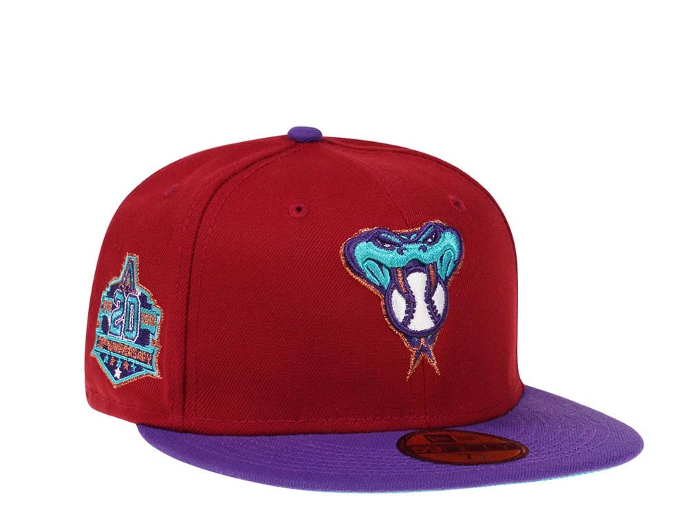 New Era Arizona Diamondbacks 20th Anniversary Copper Prime Two Tone Edition 59Fifty Fitted Gorra