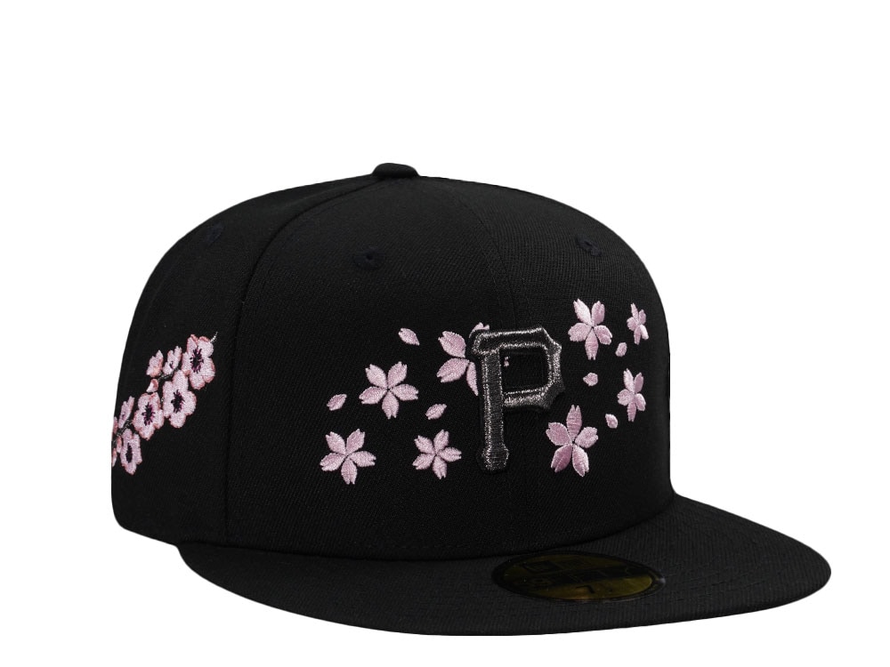New Era Pittsburgh Pirates Sakura Black Prime Edition 59Fifty Fitted Gorra