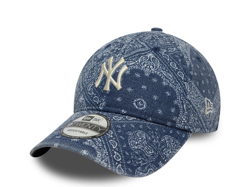 New Era New York Yankees Washed Paisley 9Twenty Strapback Gorra