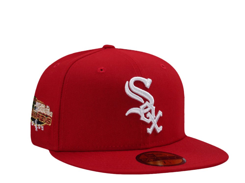 New Era Chicago White Sox World Series 2005 Red Prime Edition 59Fifty Fitted Gorra