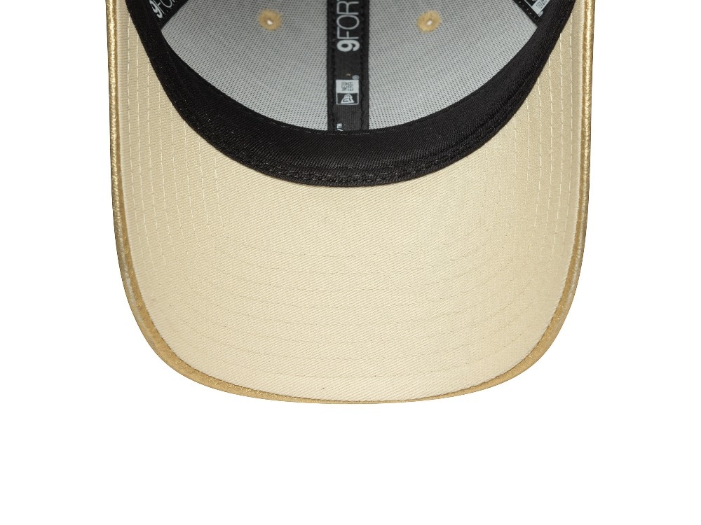 New Era New York Yankees Metallic Gold Womens 9Forty Strapback Gorra