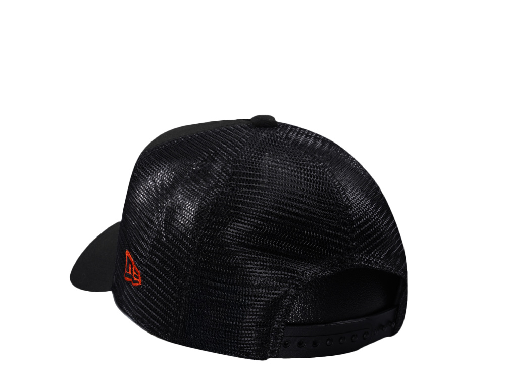 New Era Detroit Tigers Black Classic Edition 9Forty A Frame Trucker Snapback Gorra