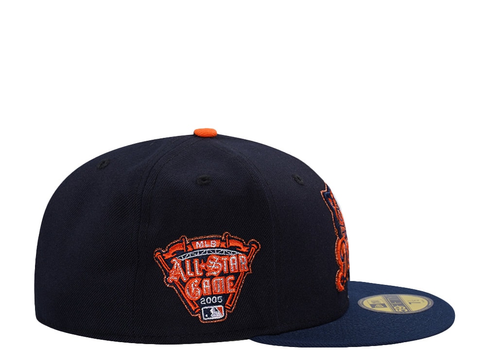 New Era Detroit Tigers All Star Game 2005 Ocean Blue Prime Edition 59Fifty Fitted Gorra