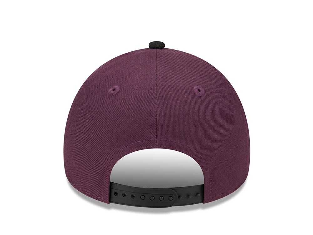 New Era Houston Astros 50th Anniversary Two Tone Plum 9Forty A Frame Snapback Gorra
