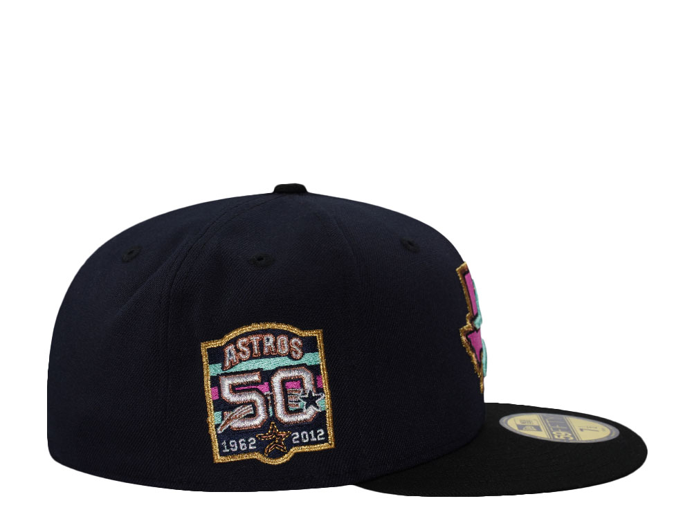New Era Houston Astros 50th Anniversary Navy Two Tone Edition 59Fifty Fitted Gorra