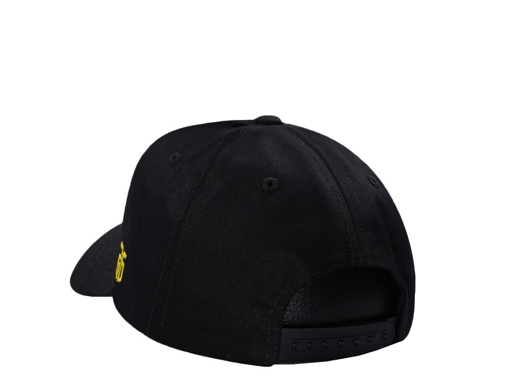 Parallel Union Japan Mecha Head Emblem Kanji Script Black Prime Edition Snapback Gorra