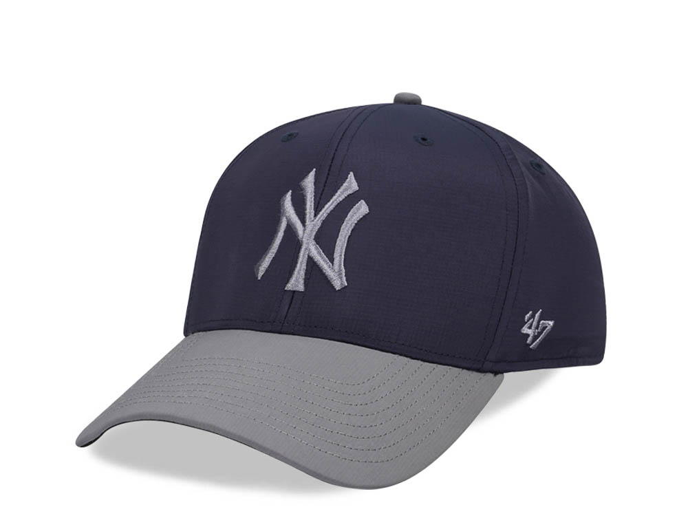 47Brand New York Yankees Navy Brrr MVP Snapback Gorra