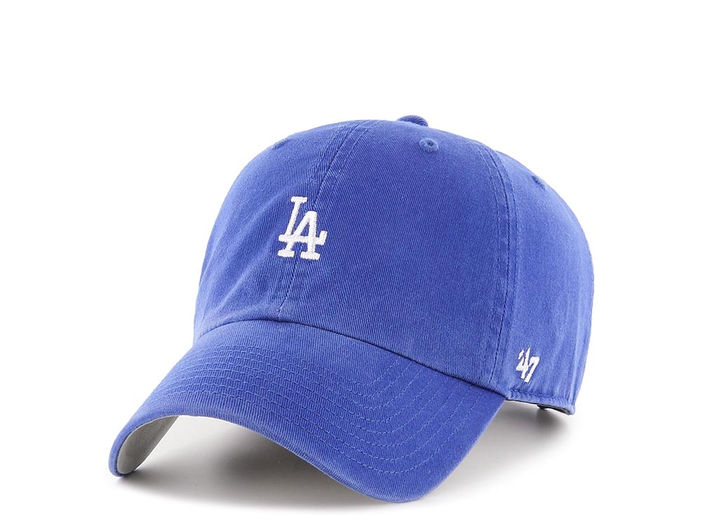 47Brand Los Angeles Dodgers Royal Clean up Strapback Gorra