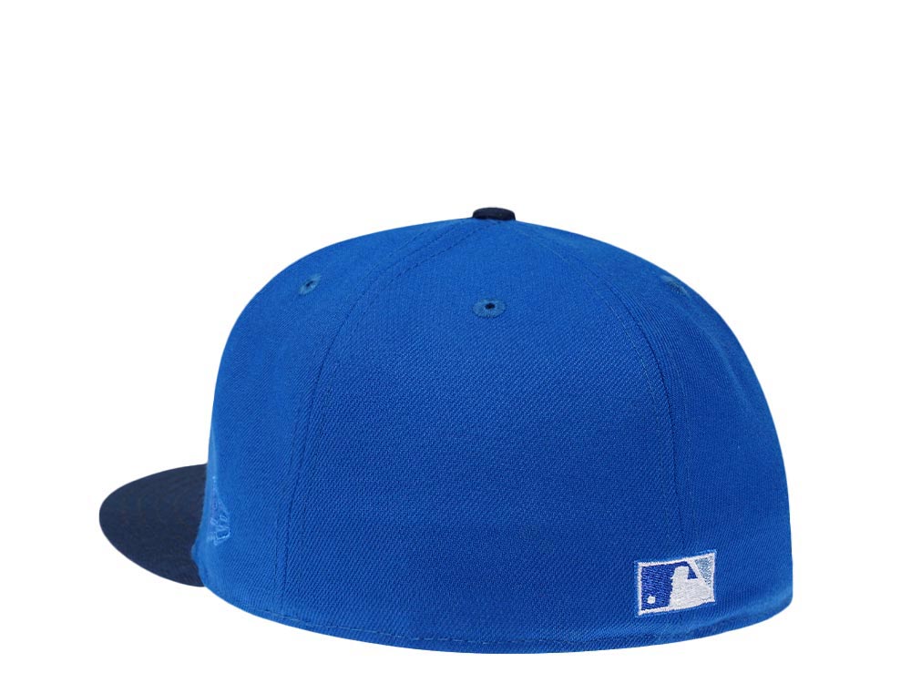 New Era Tampa Bay Rays Inaugural Season 1998 Deep Sea Metallic Two Tone Edition 59Fifty Fitted Gorra
