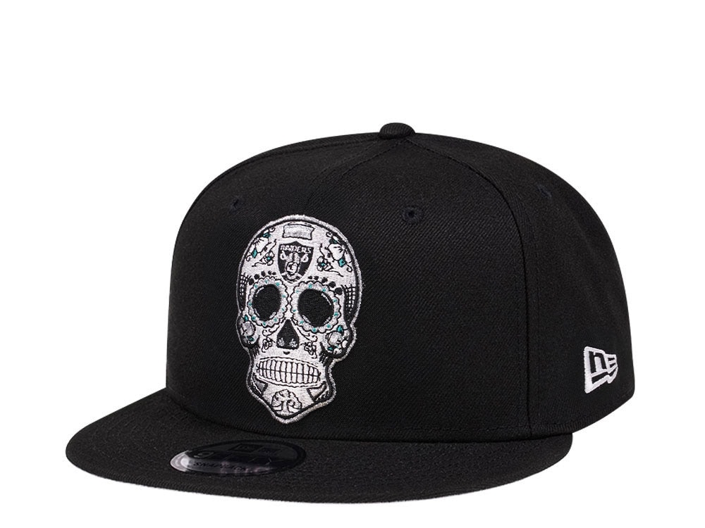 New Era Las Vegas Raiders Skull Edition 9Fifty Snapback Gorra