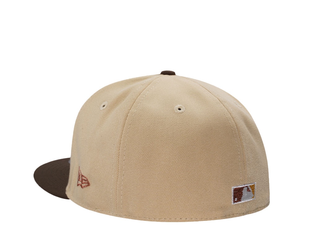 New Era Houston Astros 45th Anniversary Vegas Gold Two Tone Edition 59Fifty Fitted Gorra
