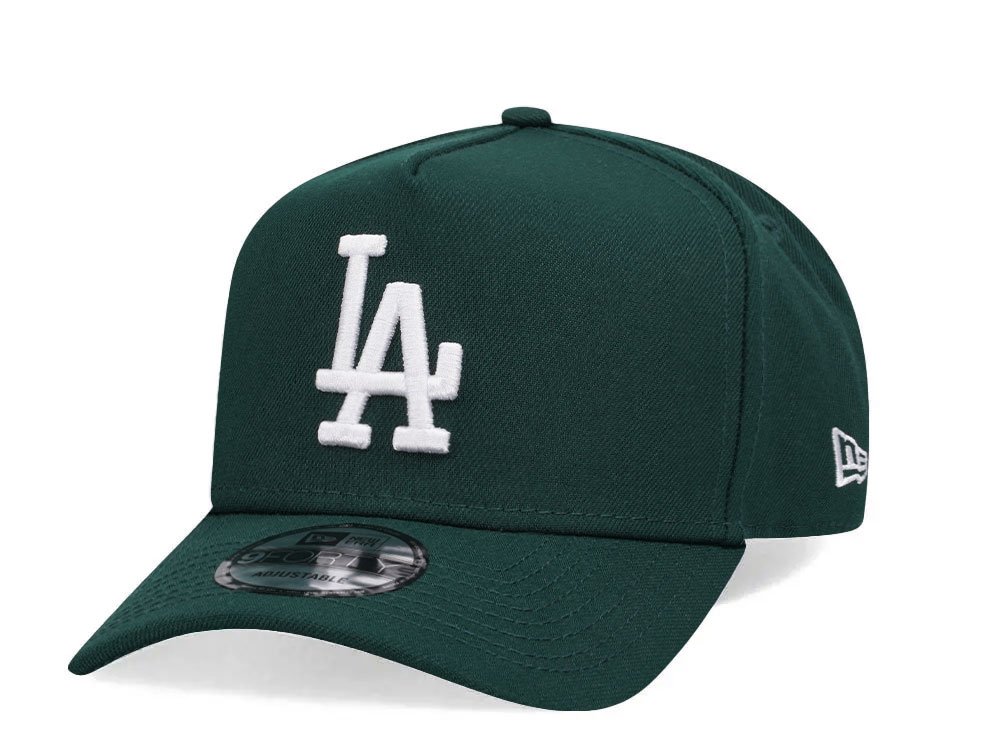 New Era Los Angeles Dodgers Green Edition 9Forty A Frame Snapback Gorra