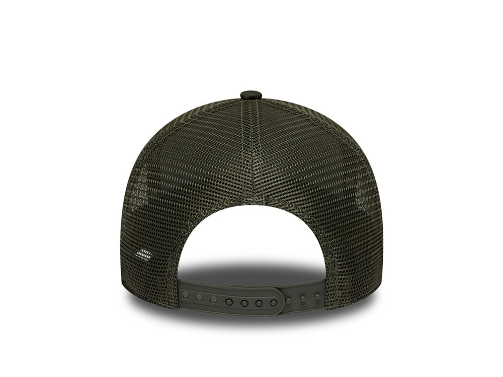 New Era Paris Saint Germain Green Tonal Camouflage Prime Edition 9Forty A Frame Trucker Snapback Gorra